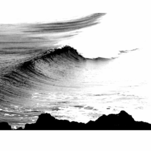 Maryline Dessioux peintre en décor à la Seyne Mer agitée à Gigaro